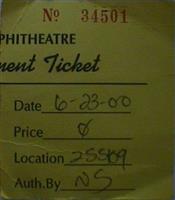 Ticket Stubs